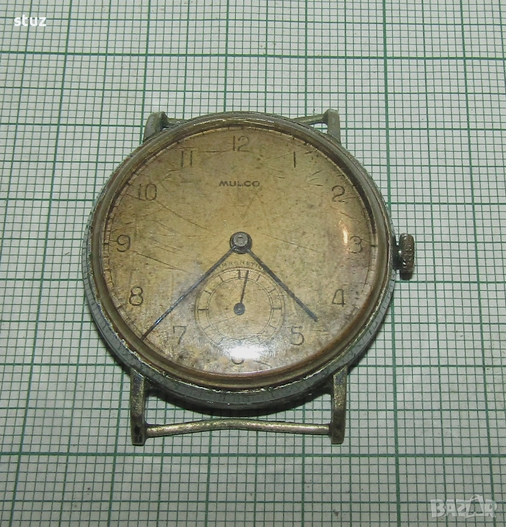 Мъжки швейцарски часовник Mulco, за възстановяване, или за части, снимка 1