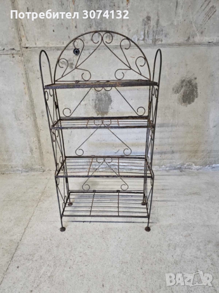 Ретро сгъваема етажерка, снимка 1