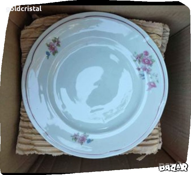 Стар български порцелан чинии, снимка 1