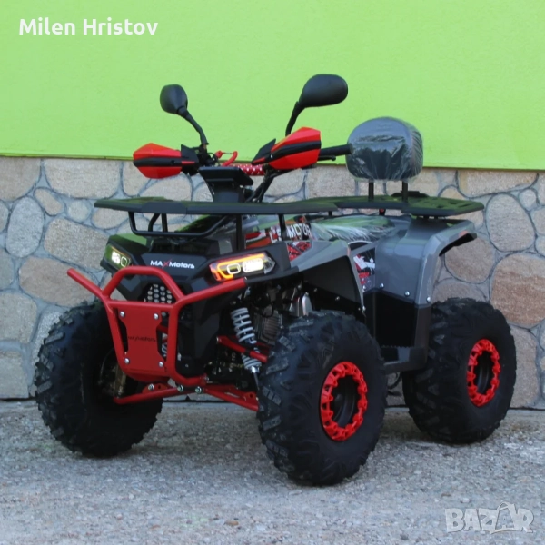 Бензиново АТВ 150сс  Predator RED/GRAY с автоматична скоростна кутия, снимка 1