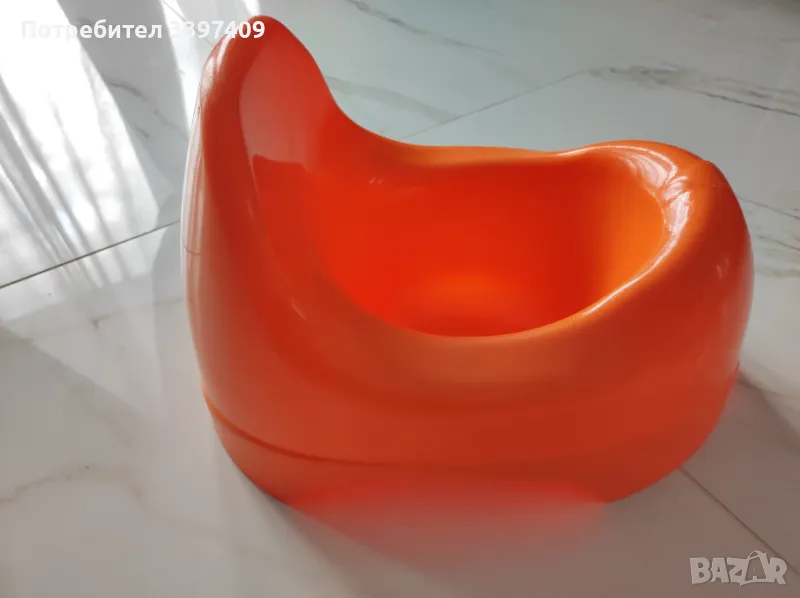 Оранжево детско гърне , снимка 1