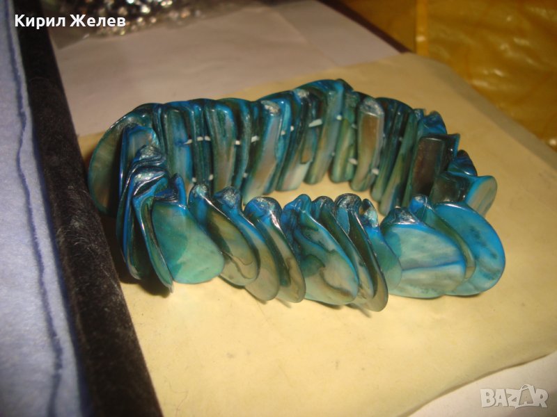 ПРЕКРАСНА СЕДЕФЕНА ЛЯТНА ФЕШЪН АРТ ХЕНД МЕЙД ГРИВНА 27998, снимка 1