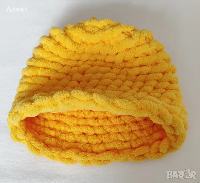 плетена шапка , снимка 1