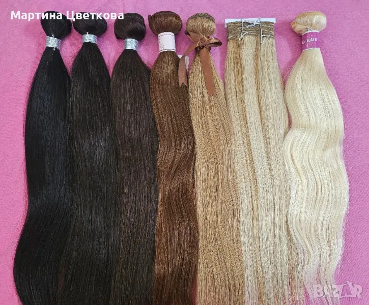 Естествена коса на цяла треса , снимка 1