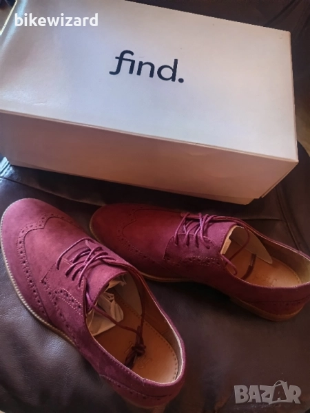 Find мъжки обувки велур 42 номер НОВИ, снимка 1