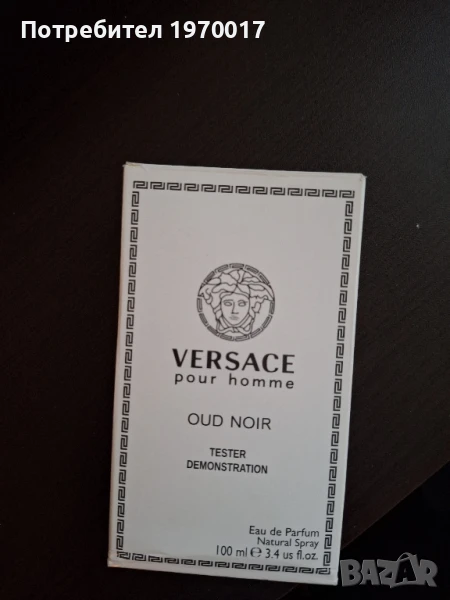 versace oud noir тестер , снимка 1