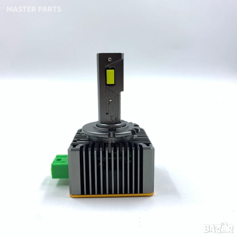LED Крушки D1S D2S D3S D4S D5S D8S – GOLD EDITION 2026 – 3 Тръби – 130W – 100% Canbus, снимка 1