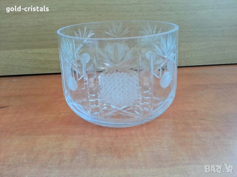 Кристална купа ледарка  кристални чаши, снимка 1