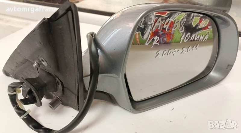 ПРЕДНО ДЯСНО ОГЛЕДАЛО ЗА AUDI A4 B8 2007-2011г. с 10пина, снимка 1