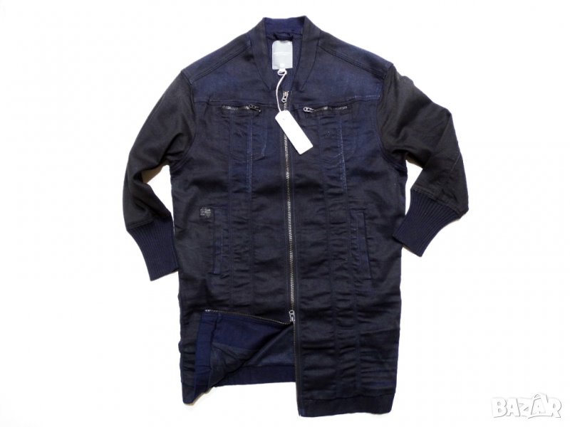 Ново и НАМАЛЕНО! G-star Raw MIDGE DENIM BOMBER Дамско Дълго Яке Размер S/М, снимка 1