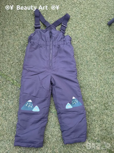 Зимен гащеризон/яке/шапка/шал 92-98, снимка 1