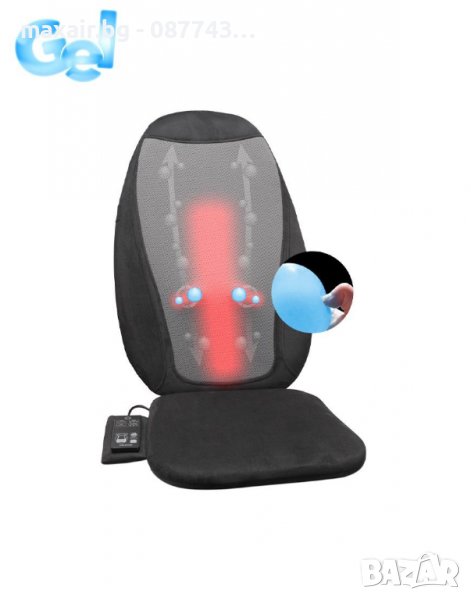 Масажираща и отопляема седалка Shiatsu Massager * Безплатна доставка * Гаранция 2 години, снимка 1