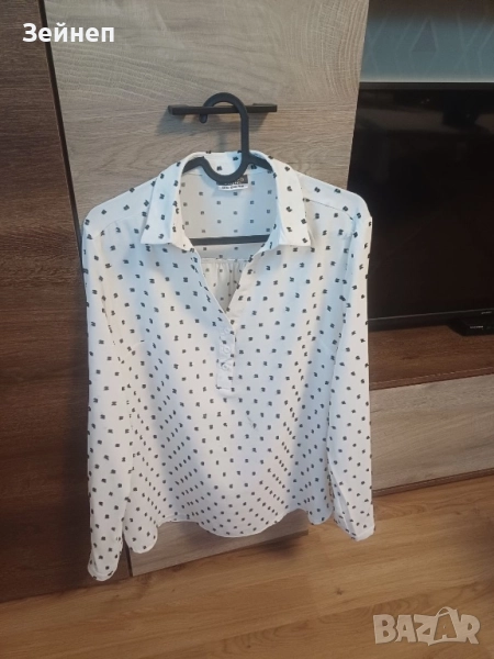 Дамска риза на точки, снимка 1