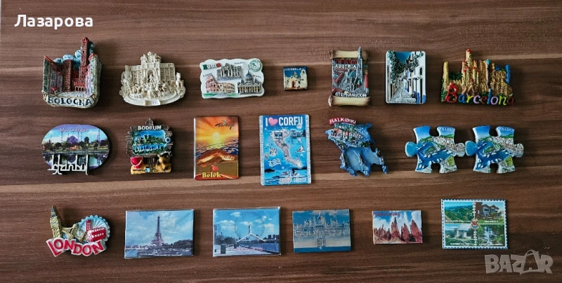 Колекция от 51 бр магнитчета, снимка 1