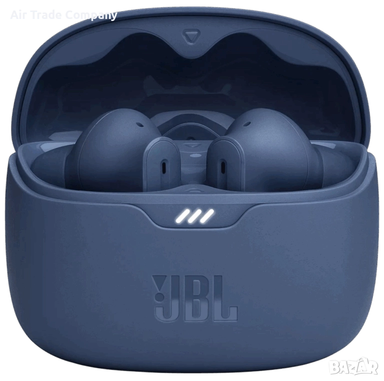 Безжични слушалки JBL Tune Beam, Bluetooth, сини, снимка 1