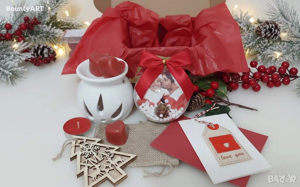 Коледна кутия с любов, снимка 1