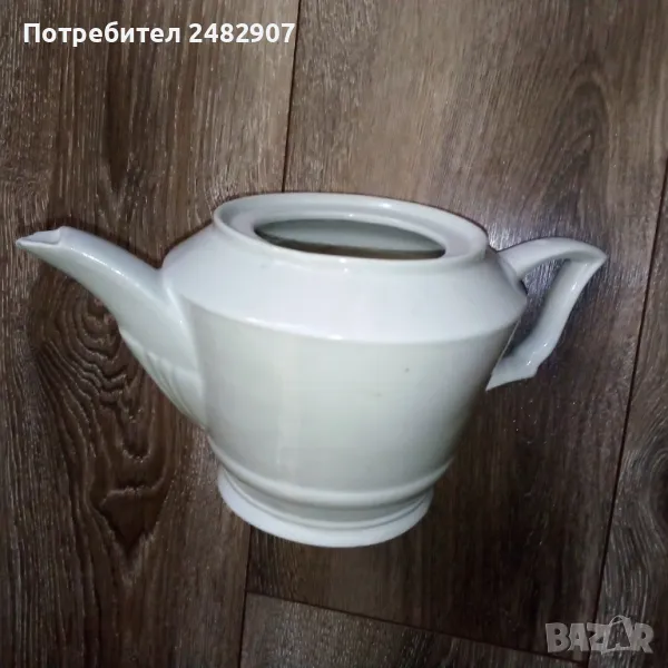 Стара порцеланова кана - ретро, снимка 1