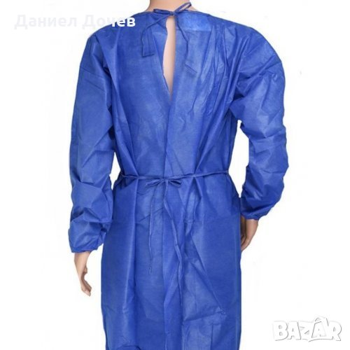 Еднократна манта/престилка с връзки , снимка 1