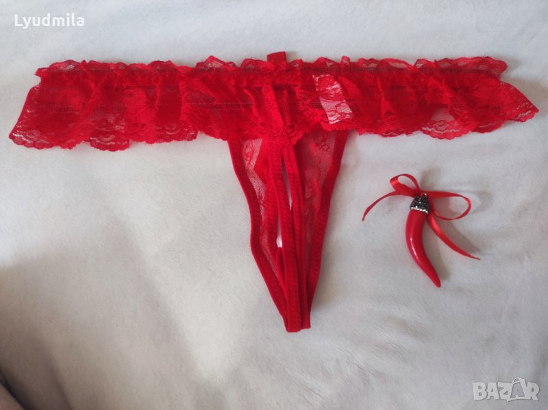 Еротично бельо с перли, снимка 1