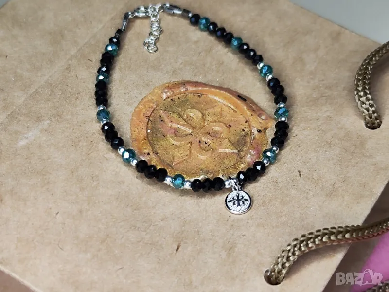 925 сребърна гривна с висулка Unik, снимка 1