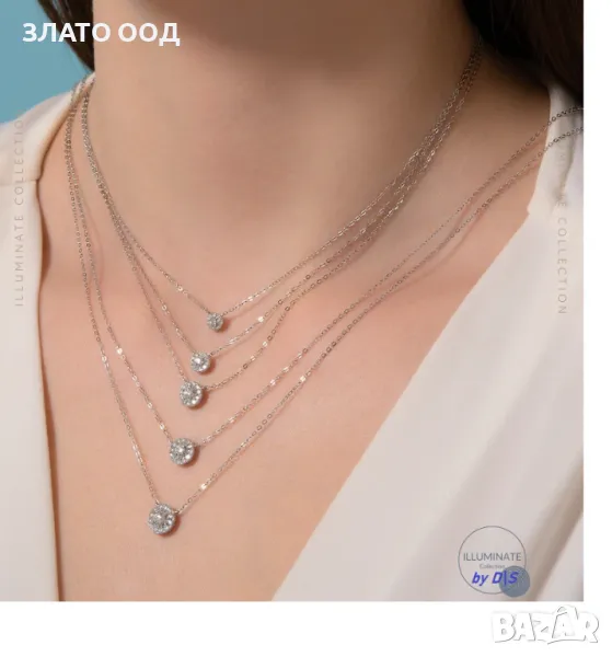 Златни пръстени и обеци с диаманти, снимка 1