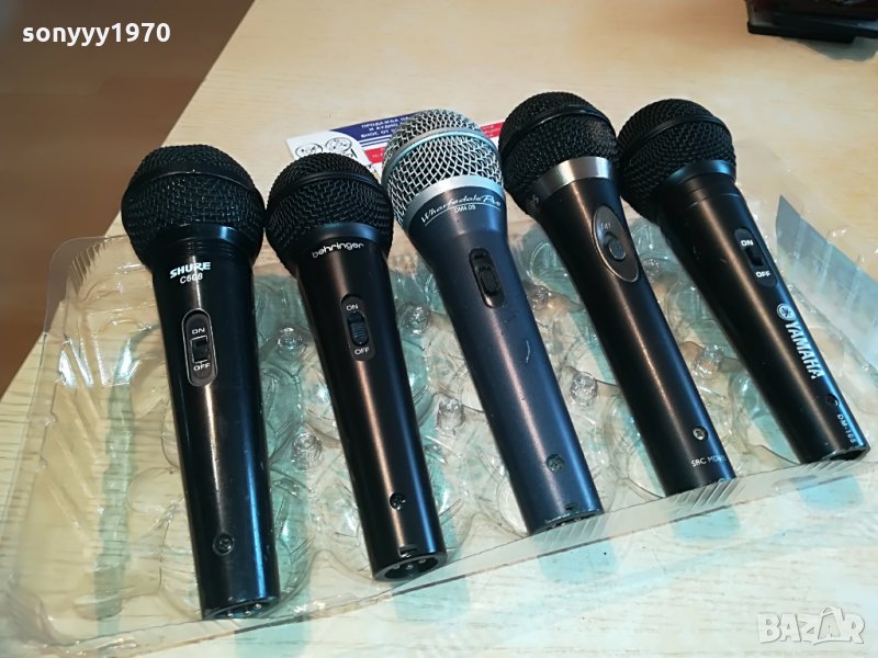 wharfedale philips behringer shure yamaha-profi mic, снимка 1