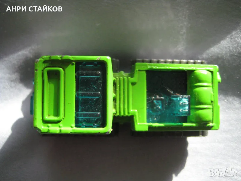 Matchbox 2016 Green Hailcat Arctic Rescue Произведено в Тайланд DVK15 MB1048, снимка 1