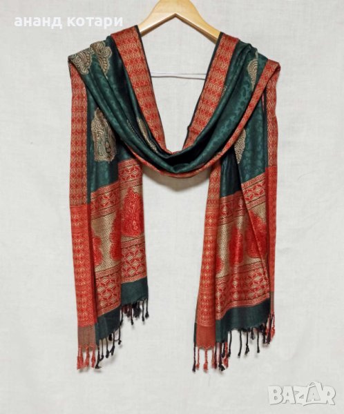 Много красиви шалове, произведени в Индия (56), снимка 1
