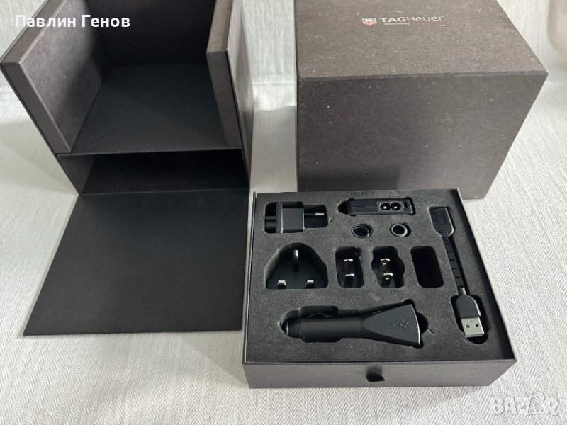 Оригинална кутия с аксесоари от телефон TAG HEUER, снимка 1