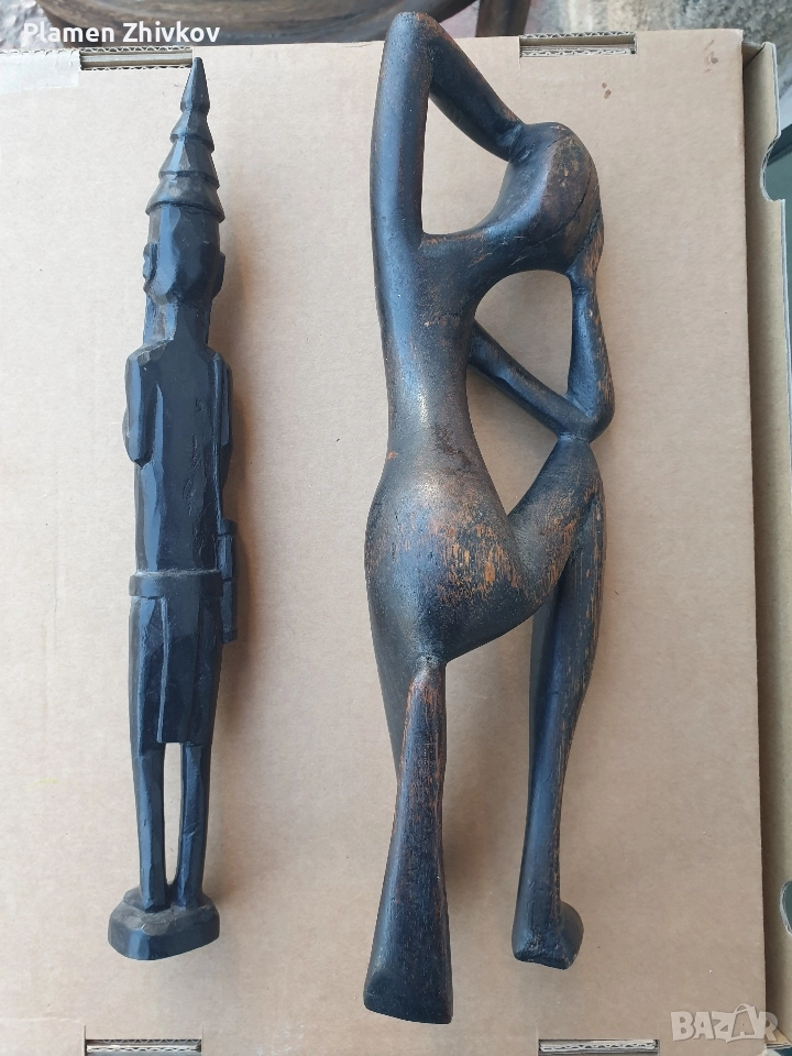 Африкански пластики от дърво, снимка 1
