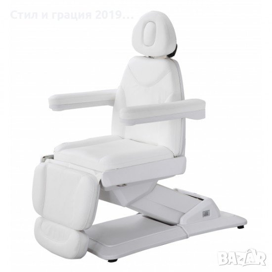 Електрическа кушетка 2235B (3 мотора) - бяла 185 х 65/90 х 60/90 см, снимка 1