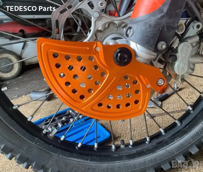 BLACK FRIDAY месец - KTM / Husqvarna / Gas Gas - предпазител преден диск, снимка 1