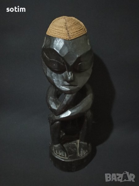 Дървена статуетка , снимка 1