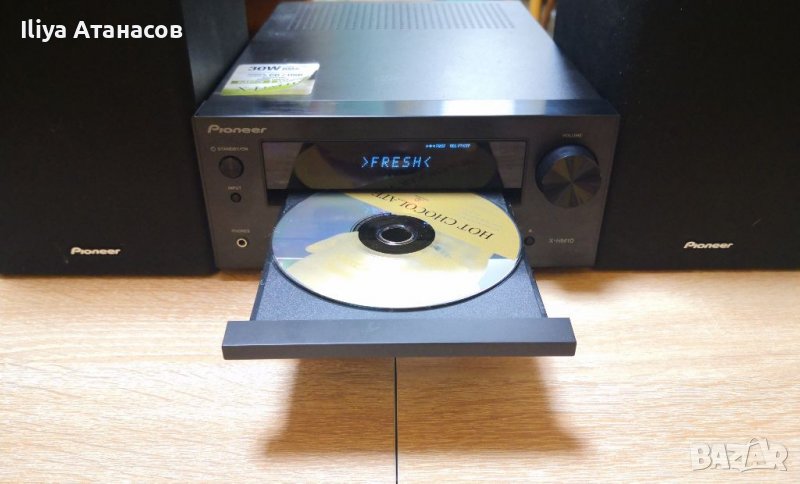 Pioneer X HM 10 стерео аудиосистема с тонколони и дистанционно CD USB Tuner , снимка 1