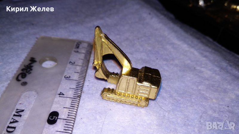 МИНИАТЮРНО МЕСИНГОВО БАГЕРЧЕ за КОЛЕКЦИЯ ИГРАЧКА УКРАСА ДЕКОРАЦИЯ 34581, снимка 1