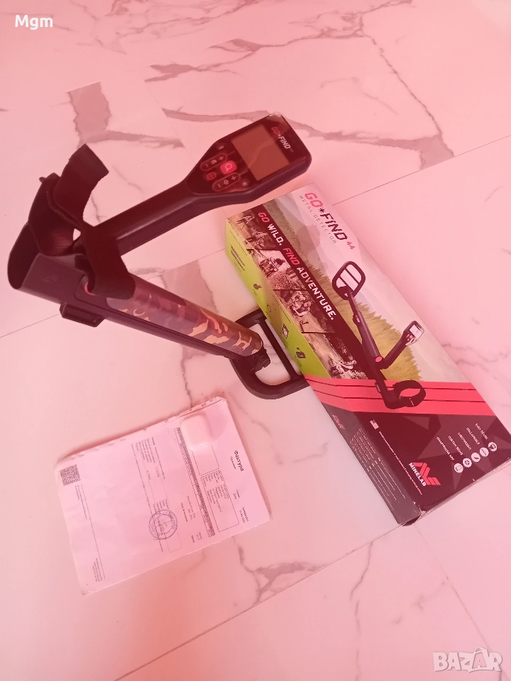 Метал детектор Minelab GO Find 44, снимка 1