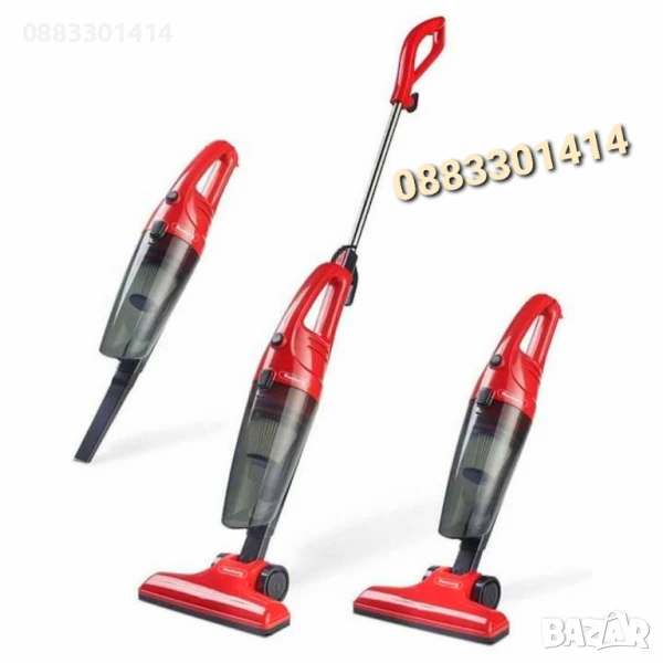 Прахосмукачка вертикална и ръчна 2в1 Rosberg, 600W, 0.8л., Циклон, снимка 1