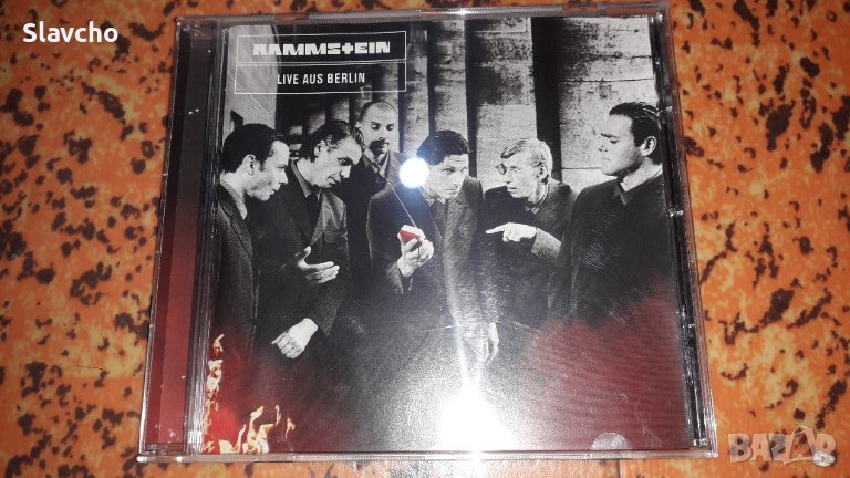 Компакт диск на група  Rammstein - Live aus Berlin, снимка 1