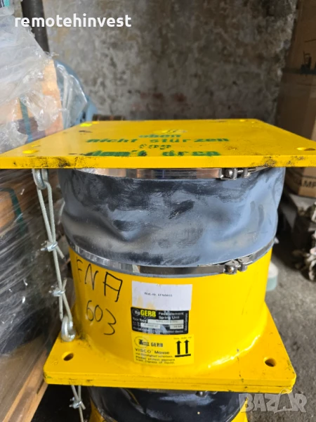 Пружинен блок 24kN - GERB  - Индустриален амортисьор, снимка 1