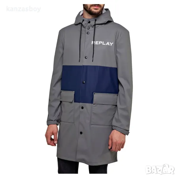 REPLAY raincoat - мъжко яке-дъждобран ХЛ, снимка 1