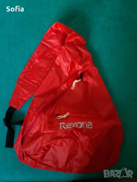 Спортна триъгълна чанта за гръб промазана REXONA, снимка 1