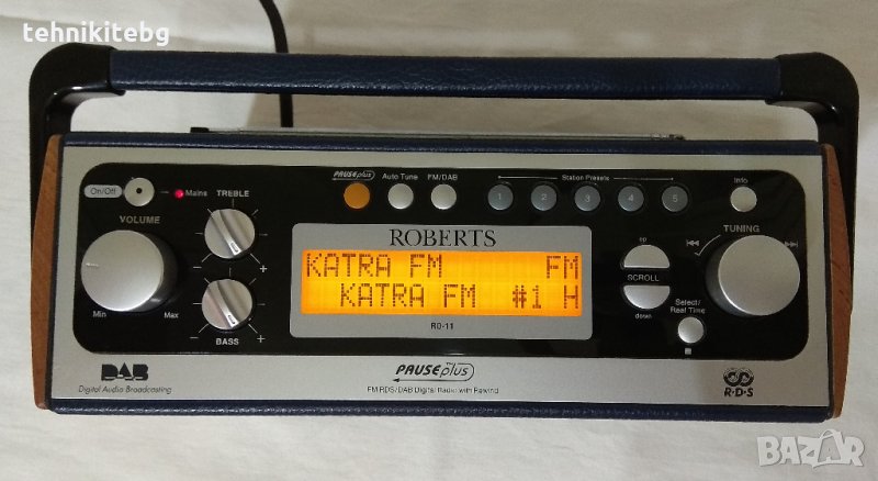⭐⭐⭐ █▬█ █ ▀█▀ ⭐⭐⭐ ROBERTS RD-11 - английско дизайнерско радио с DAB/FM тунер с RDS,PTY,RT,CT, снимка 1