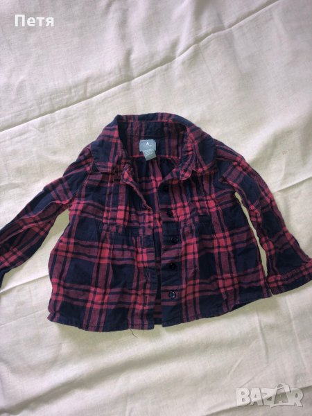 Gap Бебешка риза за момиче, снимка 1