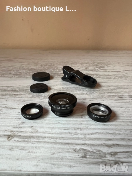 Универсален комплект от 3 броя лещи за телефон с щипка подходящи за всички марки и модели ❤️, снимка 1