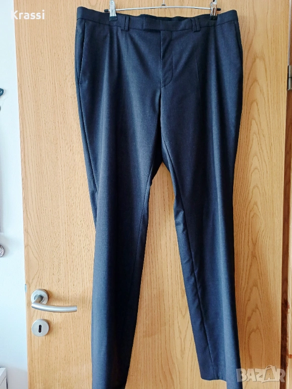 Мъжки панталон  Hugo Hugo Boss 56 вълна, снимка 1