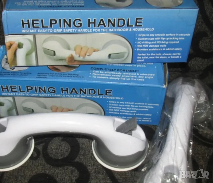 Вакуумна дръжка за баня и гладки повърхности, снимка 1