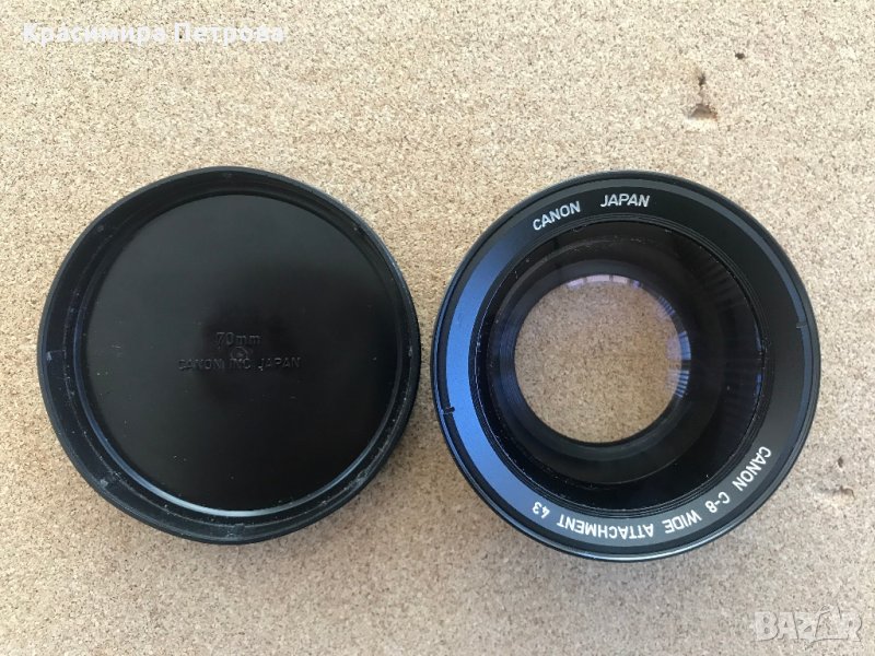 Конвертор CANON C-8 Wide Attachment 43, снимка 1