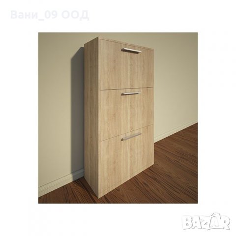 Голям шкаф за обувки с 3 разделения, снимка 2 - Шкафове - 33010258