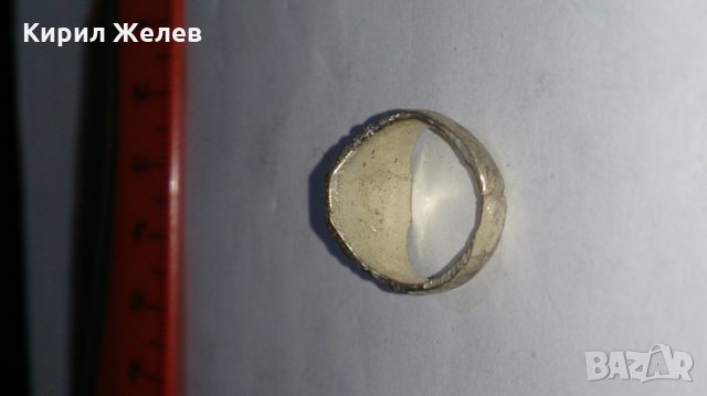 Старинен пръстен сачан орнаментиран - 73611, снимка 4 - Пръстени - 28993852