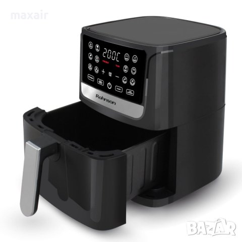 Фритюрник AirFryer Rohnson R-2828 * Гаранция 2 години , снимка 4 - Фритюрници - 44067304